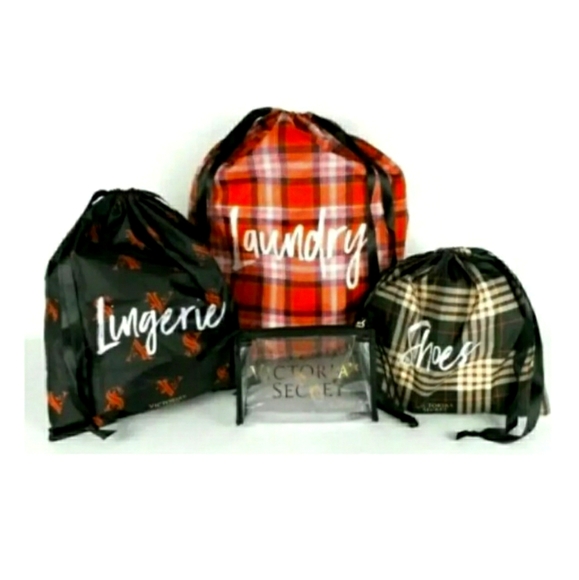 Victoria's Secret Travel Pull String Travel Bags - Picture 5 of 6